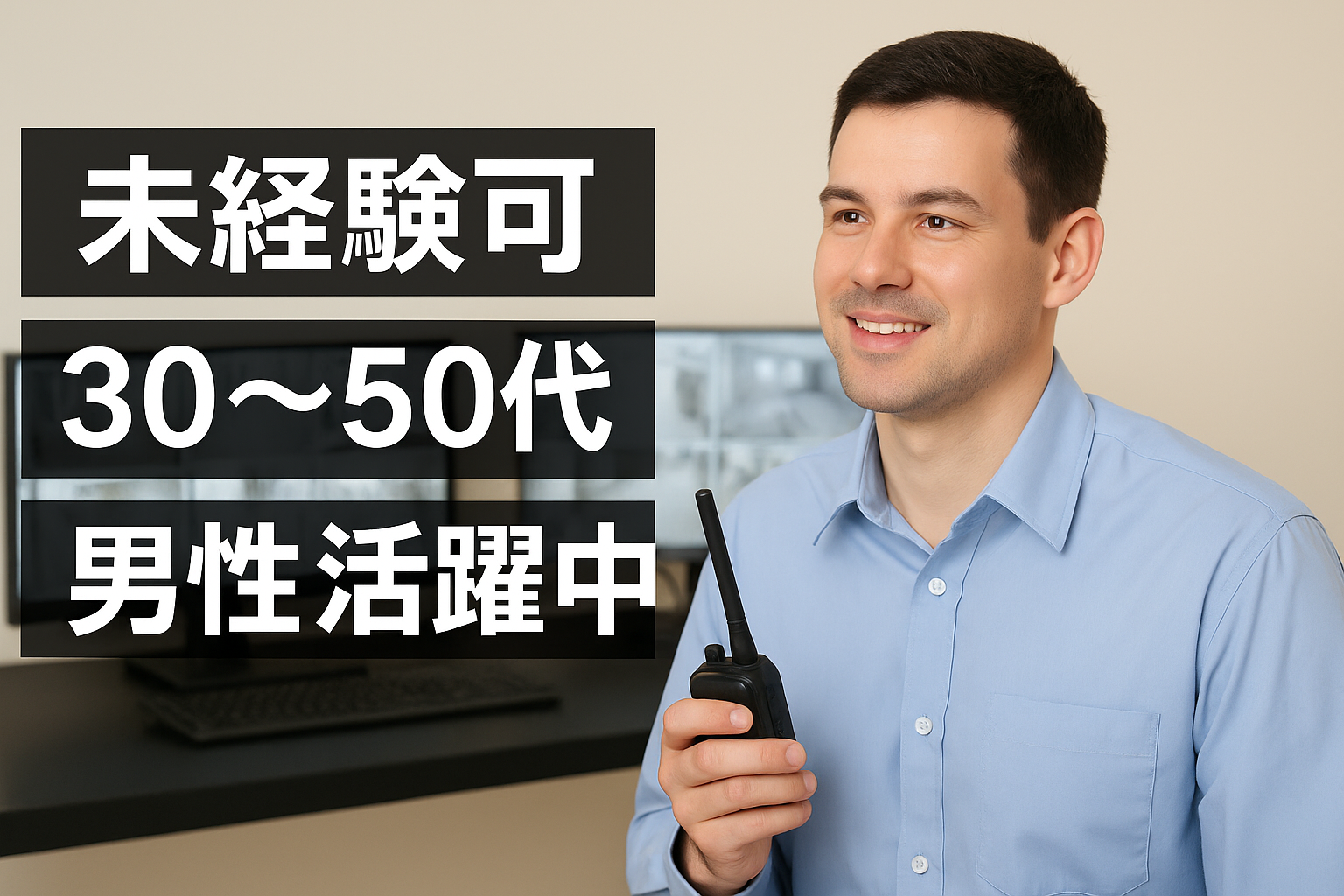 正社員 設備管理 施設管理・施設警備 警備員の求人情報イメージ1